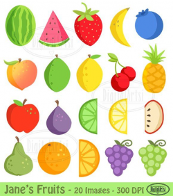 Colorful Fruit | Color | Fruit clipart, Colorful fruit ...
