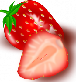 Strawberry 2 Clip Art at Clker.com - vector clip art online, royalty ...