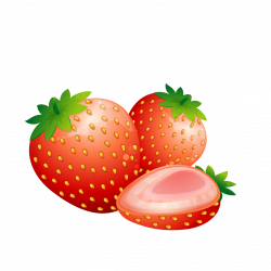 Strawberry Fruit Aedmaasikas Food - Cartoon strawberry fruit 1181 ...
