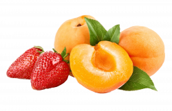 Fruit Peaches Strawberries transparent PNG - StickPNG