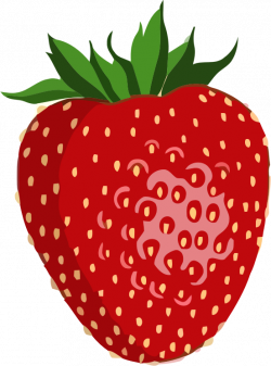 Clipart - Shiny Strawberry