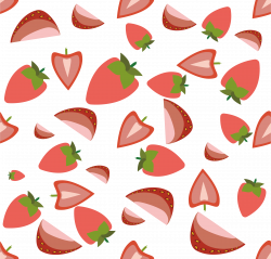Strawberry Aedmaasikas Fruit - Cartoon pink strawberry pattern 2612 ...