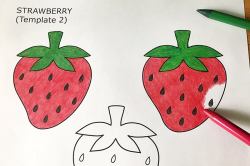 Strawberry | Free Printable Templates & Coloring Pages ...