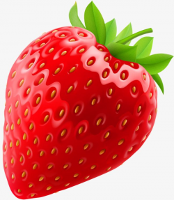 Cartoon Red Strawberry | jana | Strawberry png, Strawberry ...