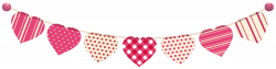 Heart Streamer PNG Clip Art Image | Gallery Yopriceville - High ...