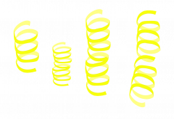 Streamers Yellow transparent PNG - StickPNG