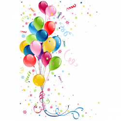 party_balloons-9.png (600×600) | balon temalı | Pinterest | Clip art ...