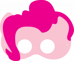 My Little Pony Pinkie Pie Mask | Savannah Birthday Ideas | Pinterest ...