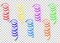 Streamers 7 Items, spiral illustration PNG clipart | free ...