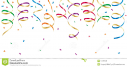 Party Streamers Clipart