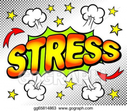 Vector Stock - Effect bubble with stress. Clipart ...