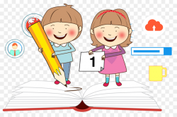 Study Cartoon clipart - Child, Learning, Text, transparent ...