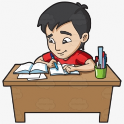 Student Doing Homework Clipart #2644853 - Free Cliparts on ...