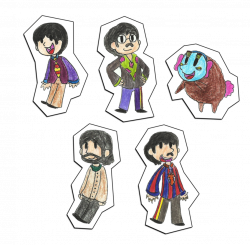 Yellow Submarine Paper Dolls by iamtheableh on DeviantArt