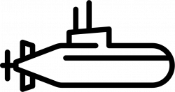 Little Submarine Svg Png Icon Free Download (#7655) - OnlineWebFonts.COM