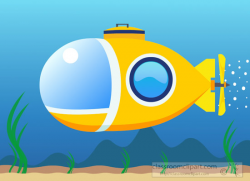 Yellow submarine underwater clipart » Clipart Portal