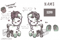 CLOSED)Succulent pup (ADOPT) by LordHisuke on DeviantArt