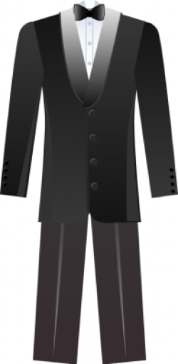 Groom Suit Clipart