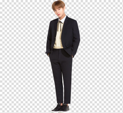 WANNA ONE X Ivy Club P, frowning man wearing black suit ...