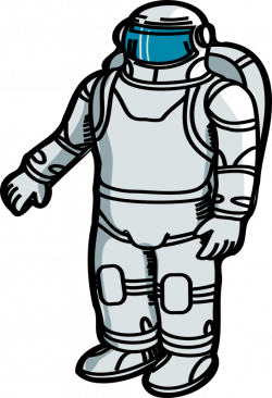Clipart - Simple Astronaut