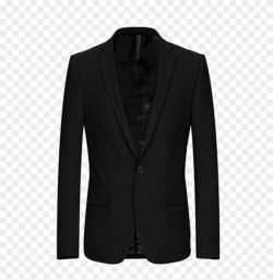 Black Suit Transparent Image - Jacket Clipart (#4096205 ...
