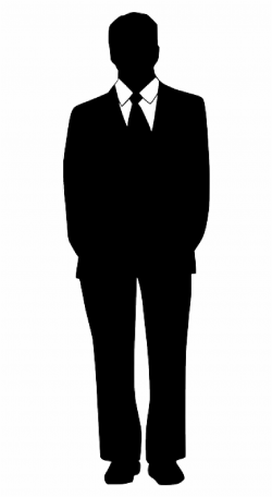 Free Man In Suit Silhouette Png, Download Free Clip Art ...