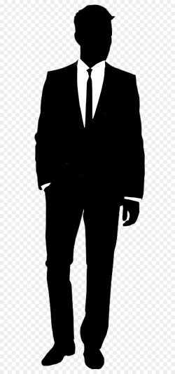 Free Man In Suit Silhouette Png, Download Free Clip Art ...