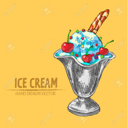 Free Sundae Clipart glass, Download Free Clip Art on Owips.com