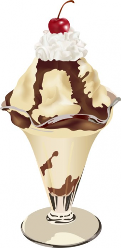 Ice Cream Sundae Clipart - Clip Art Library