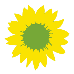 File:Sunflower (Green symbol).png - Wikimedia Commons