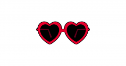 Heart Shaped Sunglasses by isabelledesign