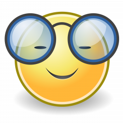 Smiley Face With Nerd Glasses | Clipart Panda - Free Clipart Images