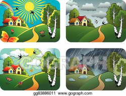 Vector Stock - Weather. Clipart Illustration gg83886011 ...