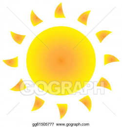 Vector Art - Icon sunny. EPS clipart gg61505777 - GoGraph