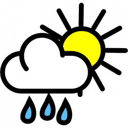 28+ Collection of Sunny Rain Clipart | High quality, free cliparts ...