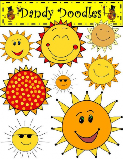 Sunny Days! (Free Clip Art Set!) | Clipart: Teachers Pay ...