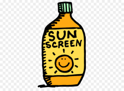 Sunscreen Lotion Factor de proteccixf3n solar Sunburn Clip art ...