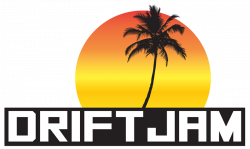Drift Jam Beach Series Sticker Slap - Sunset Block