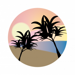 Silhouette - Hawaiian sunset 2154*2154 transprent Png Free Download ...