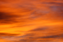 Brilliant Orange Sunset Clouds Picture | Free Photograph ...