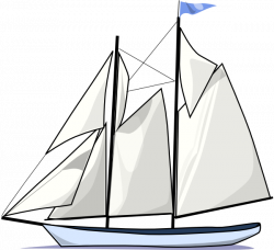 Moj Sailboat Clip Art at Clker.com - vector clip art online, royalty ...
