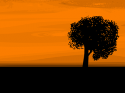 Sunset Scenery Clip Art at Clker.com - vector clip art ...