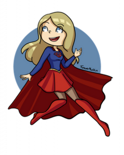 Supergirl Clipart brave face - Free Clipart on Dumielauxepices.net
