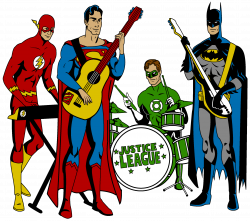Justice League Rock Band | DC Heroes Phreek: Justice League of ...