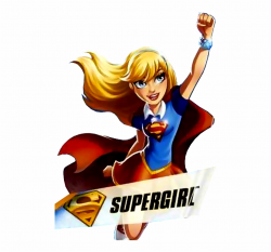 Supergirl Clipart Dc Superhero - Dc Superhero Girls Super ...