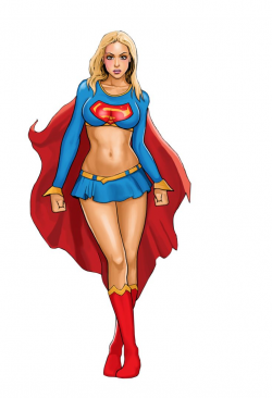 Superwoman supergirl clip art clipartfest - WikiClipArt