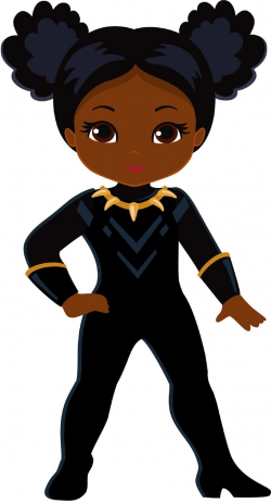 9 Black Panther African American Female Superhero Stickers for planners and  scrapbooking- Girl, birthday, gift, favor