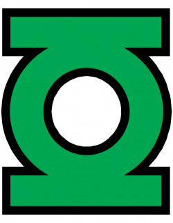 Superhero green lantern Logos