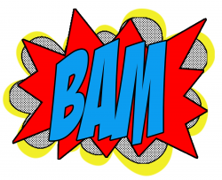 Superhero Pow Signs - Clipart library - Clip Art Library