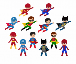 Free Superhero Clipart - Superheroes Clipart, Transparent ...